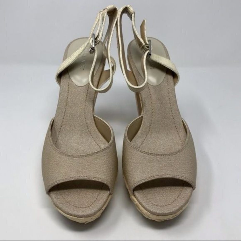 Nine West Casting Platform Sandals w/Reptile 10M - Picture 10 of 15